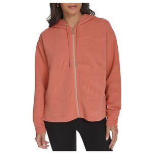 DKNY Tech Ottoman Jacket Rust Women’s Size Large NWT